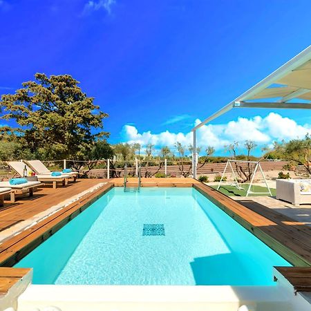 Cretan Lodge Heated Pool Ájosz Nikólaosz Kültér fotó