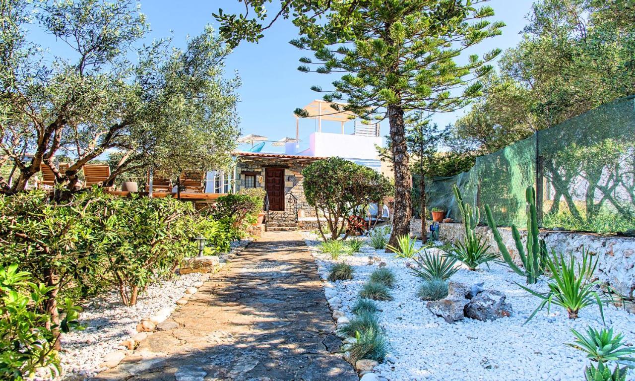 Cretan Lodge Heated Pool Ájosz Nikólaosz Kültér fotó